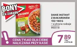 Selgros Danie instant z makaronem oferta