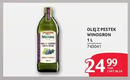 Selgros Olej z pestek winogron oferta