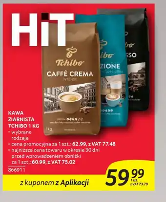 Selgros Kawa ziarnista tchibo oferta