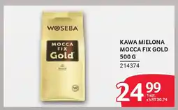 Selgros Kawa mielona mocca fix gold oferta