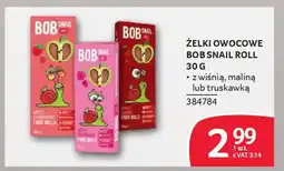 Selgros Żelki owocowe bob snail roll oferta