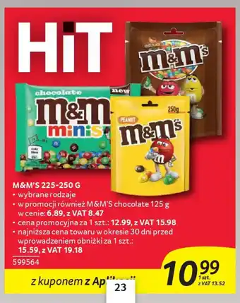 Selgros M&m's oferta