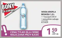 Selgros Woda kropla beskidu oferta