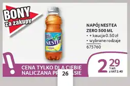 Selgros Napój nestea zero oferta