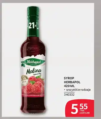 Selgros Syrop herbapol oferta