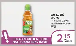 Selgros Sok kubuś oferta