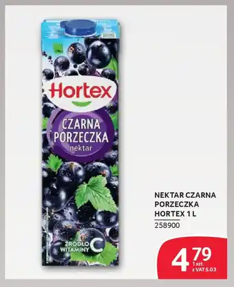 Selgros Nektar czarna porzeczka hortex oferta