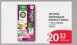 Selgros Air wick odświeżacz komplet oferta