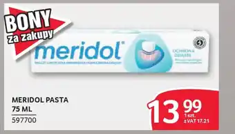 Selgros Meridol pasta oferta