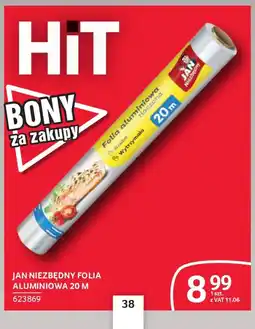 Selgros Jan niezbędny folia aluminiowa 20 m oferta