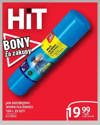 Selgros Jan niezbędny worki na śmieci oferta