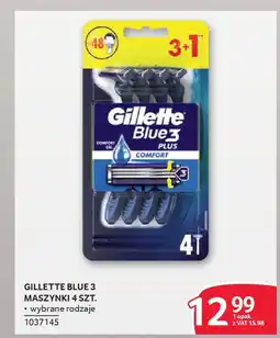 Selgros Gillette blue 3 maszynki oferta