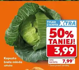Kaufland Kapusta biała młoda oferta