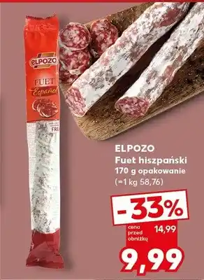 Fuet hiszpański ElPozo