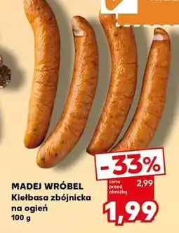 Kaufland Kiełbasa zbójnicka na ogień Madej Wróbel oferta