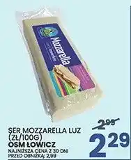 Wafelek Ser Mozzarella luz OSM Łowicz oferta