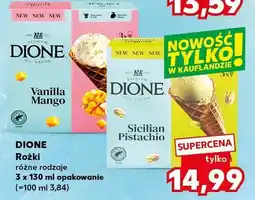 Kaufland Lody Dione Rożki Sicilian Pistachio oferta