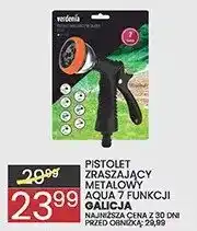 Wafelek Pistolet zraszający metalowy Aqua 7 funkcji Galicja oferta
