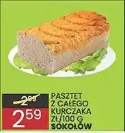 Wafelek Pasztet z całego kurczaka Sokołów oferta