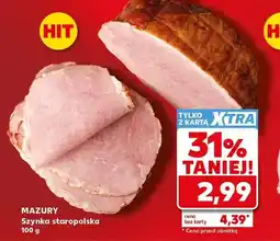 Kaufland Szynka staropolska Mazury oferta
