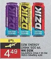 Wafelek Dzik Energy drink 500ml WK Dzik oferta