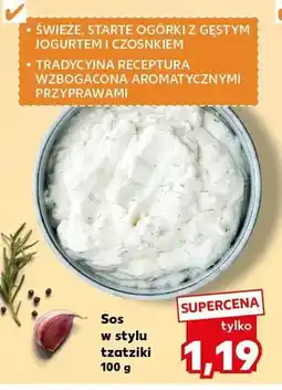 Kaufland Sos w stylu tzatziki oferta
