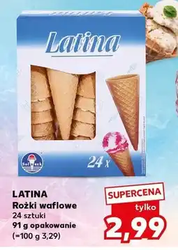 Kaufland Rożki waflowe Latina oferta