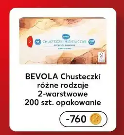 Kaufland Chusteczki higieniczne Bevola 2-warstwowe oferta