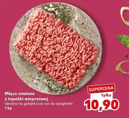 Kaufland Mięso mielone z łopatki wieprzowej idealne na gołąbki lub sos do spaghetti oferta