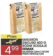 Wafelek Makaron swojski Ekmak oferta