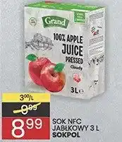 Wafelek Sok NFC jabłkowy 3l Grand Sokpol oferta
