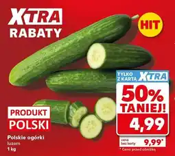Kaufland Ogórki polskie luzem oferta