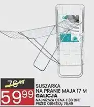 Wafelek Suszarka na pranie Maja 17m Galicja oferta
