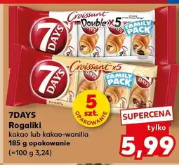 Kaufland Rogaliki wanilia 7Days Family Pack oferta