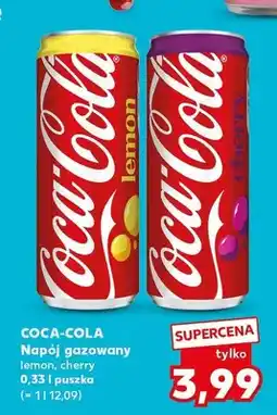 Kaufland Napój gazowany Coca-Cola cherry oferta