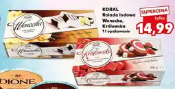 Kaufland Rolada lodowa Królewska Koral oferta