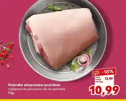 Kaufland Golonka wieprzowa przednia najlepsza do pieczenia lub na galaretę oferta