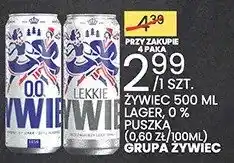 Wafelek Piwo Żywiec Lager 0% 500ml puszka Grupa Żywiec oferta