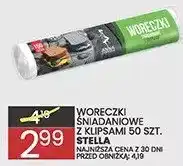 Wafelek Woreczki śniadaniowe z klipsami Stella oferta