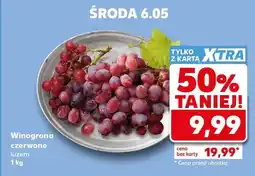Kaufland Winogrona czerwone luzem oferta