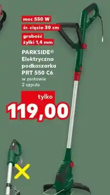 Kaufland Elektryczna podkaszarka Parkside PRT 550 C6 w zestawie 2 szpule oferta
