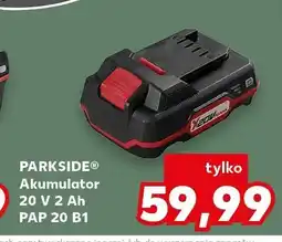 Kaufland Akumulator Parkside 20V 2Ah PAP 20 B1 oferta