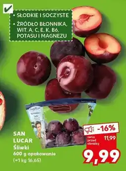 Kaufland Śliwki San Lucar oferta