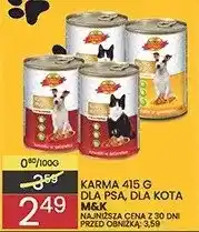 Wafelek Karma 415g dla psa dla kota M&K oferta