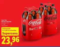 Lidl Napój gazowany Coca-Cola Zero oferta