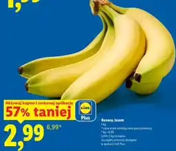 Lidl Banany luzem oferta