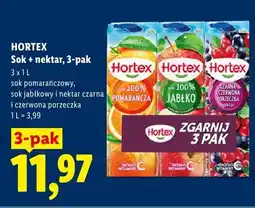 Lidl Sok jabłkowy Hortex 100% oferta