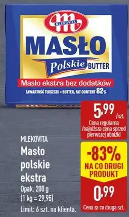 ALDI Masło polskie ekstra Opak oferta
