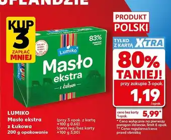 Masło ekstra z łukową Lumiko