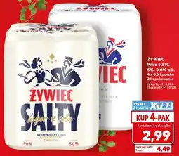Kaufland Piwo Żywiec Salty lager z solą 5,0% oferta